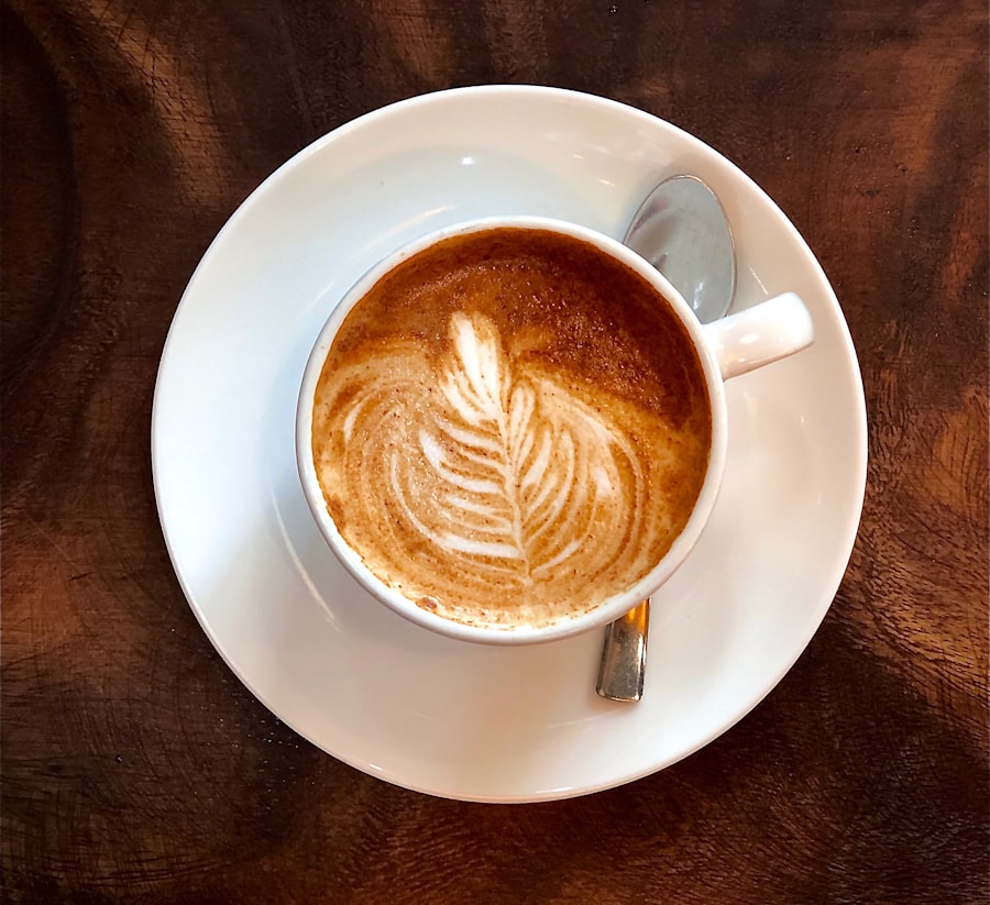 Desert mocha coffee